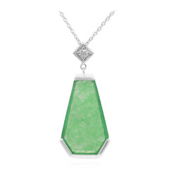 Collana in argento con Giada