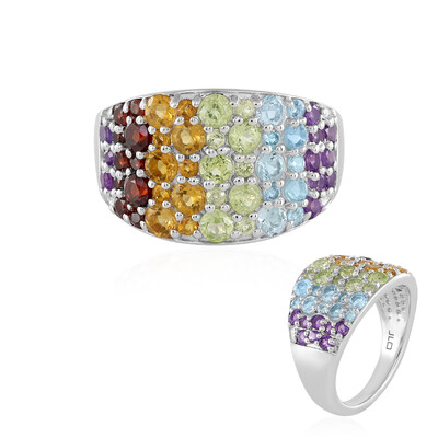 Anello in argento con Ametista