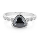 Anello in argento con Ematite Nera