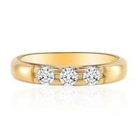 Anello in oro con Diamante IF (D)