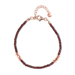 Bracciale in argento con Ematite Rosa