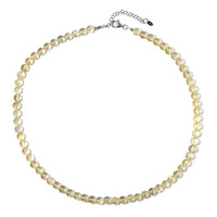 Collana in argento con Citrino