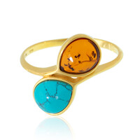 Anello in argento con Turchese