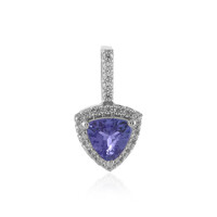 Ciondolo in argento con Tanzanite