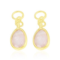 Ciondolo in argento con Quarzo Rosa (Maigold Kreativ)