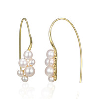 Orecchini in argento con Perla d'Acqua Dolce Bianca