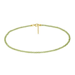 Collana in argento con Peridoto