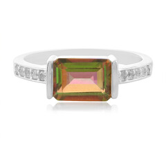 Anello in argento con Quarzo Tundra