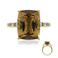 Anello in oro con Tormalina Neon del Congo (CIRARI)
