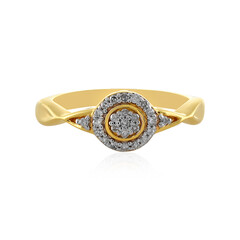 Anello in argento con Diamante I2 (I)
