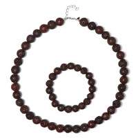 Parure in argento con Perla di Lava