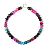 Collana in argento con Agata