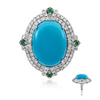Anello in oro con Turchese Sleeping Beauty
