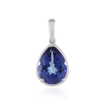 Ciondolo in argento con Topazio Blu Cobalto