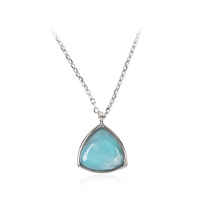 Collana in argento con Larimar