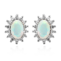 Orecchini in argento con Opale di Welo