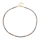 Collana in argento con Diamante Nero