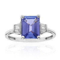 Anello in oro con Tanzanite AAA (CIRARI)
