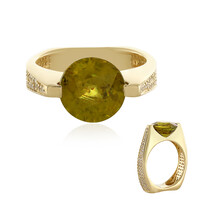 Anello in oro con Sfene (de Melo)