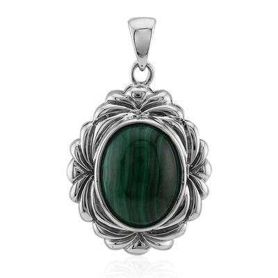 Ciondolo in argento con Malachite (Art of Nature)
