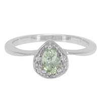 Anello in argento con Tormalina Afgana