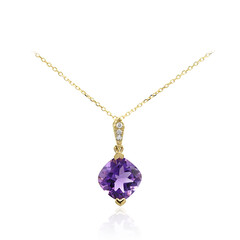 Collana in oro con Ametista