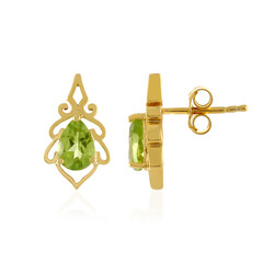 Orecchini in argento con Peridoto