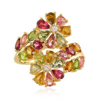 Anello in argento con Tormalina