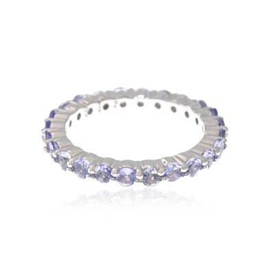 Anello in argento con Tanzanite