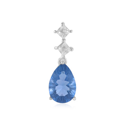 Ciondolo in argento con Fluorite Cangiante