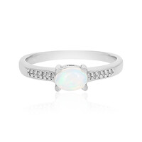 Anello in argento con Opale di Welo