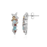 Orecchini in argento con Zircone Giallo