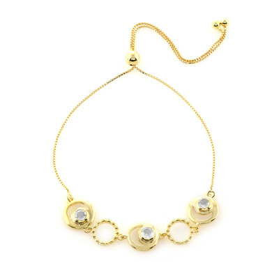 Bracciale in argento con Topazio Bianco