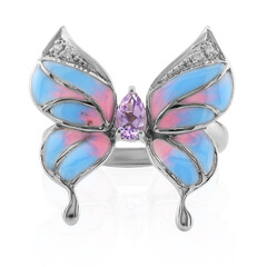 Anello in argento con Ametista