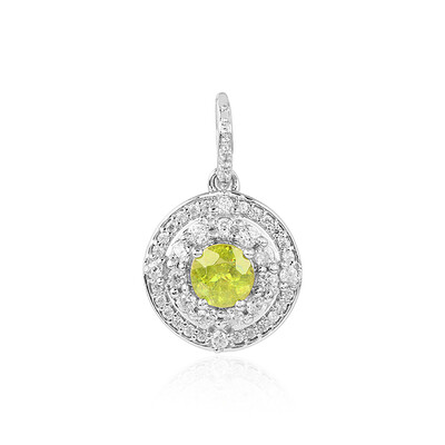 Ciondolo in argento con Sfene (MONOSONO COLLECTION)