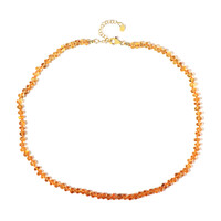 Collana in argento con Topazio Imperiale (Adela Silber)