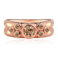 Anello in oro con Diamante Rose de France VS1 di Argyle