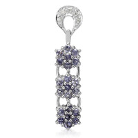 Ciondolo in argento con Iolite Orissa