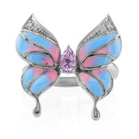 Anello in argento con Ametista