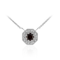 Collana in argento con Granato Mozambico