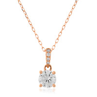 Collana in oro con Diamante I1 (H) (CIRARI)