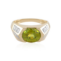 Anello in oro con Sfene