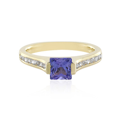 Anello in oro con Tanzanite AAA