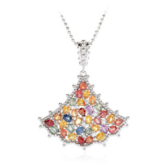 Collana in argento con Spinello Nero (Dallas Prince Designs)