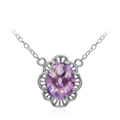 Collana in argento con Ametista Boliviana