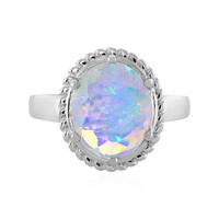 Anello in argento con Opale di Welo