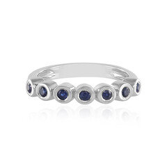 Anello in argento con Zaffiro Blu