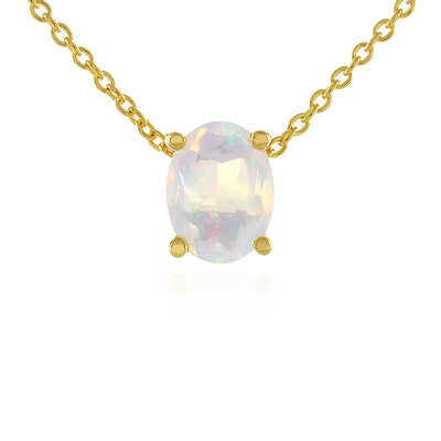 Collana in argento con Opale di Welo