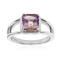 Anello in argento con Ametrina