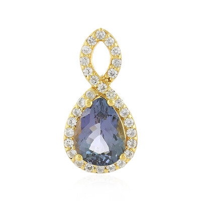 Ciondolo in argento con Tanzanite (non riscaldata)
